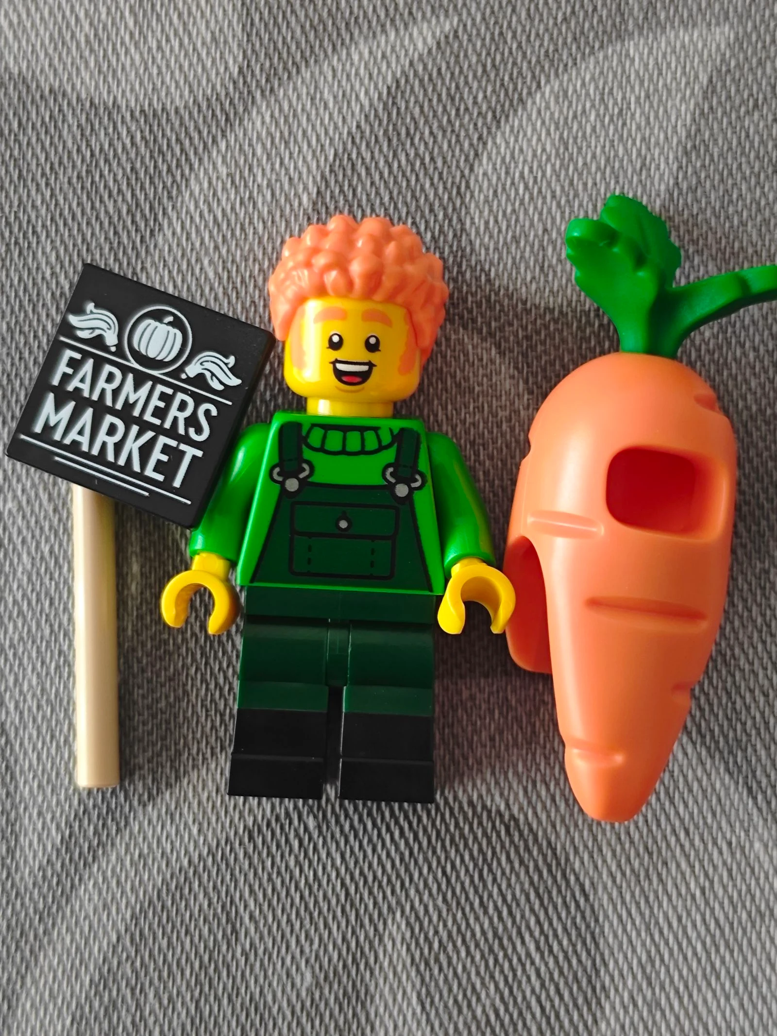 Minifigura Lego Serie 24 Zanahoria zanahoria – photo 2